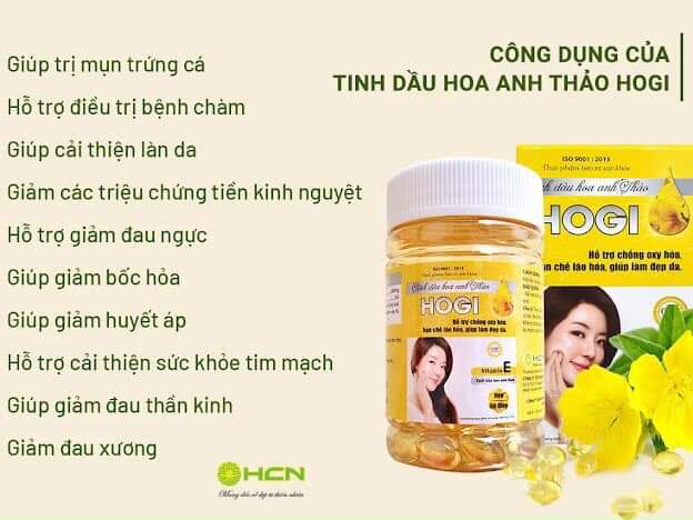 Tinh dầu Hoa anh thảo Hogi