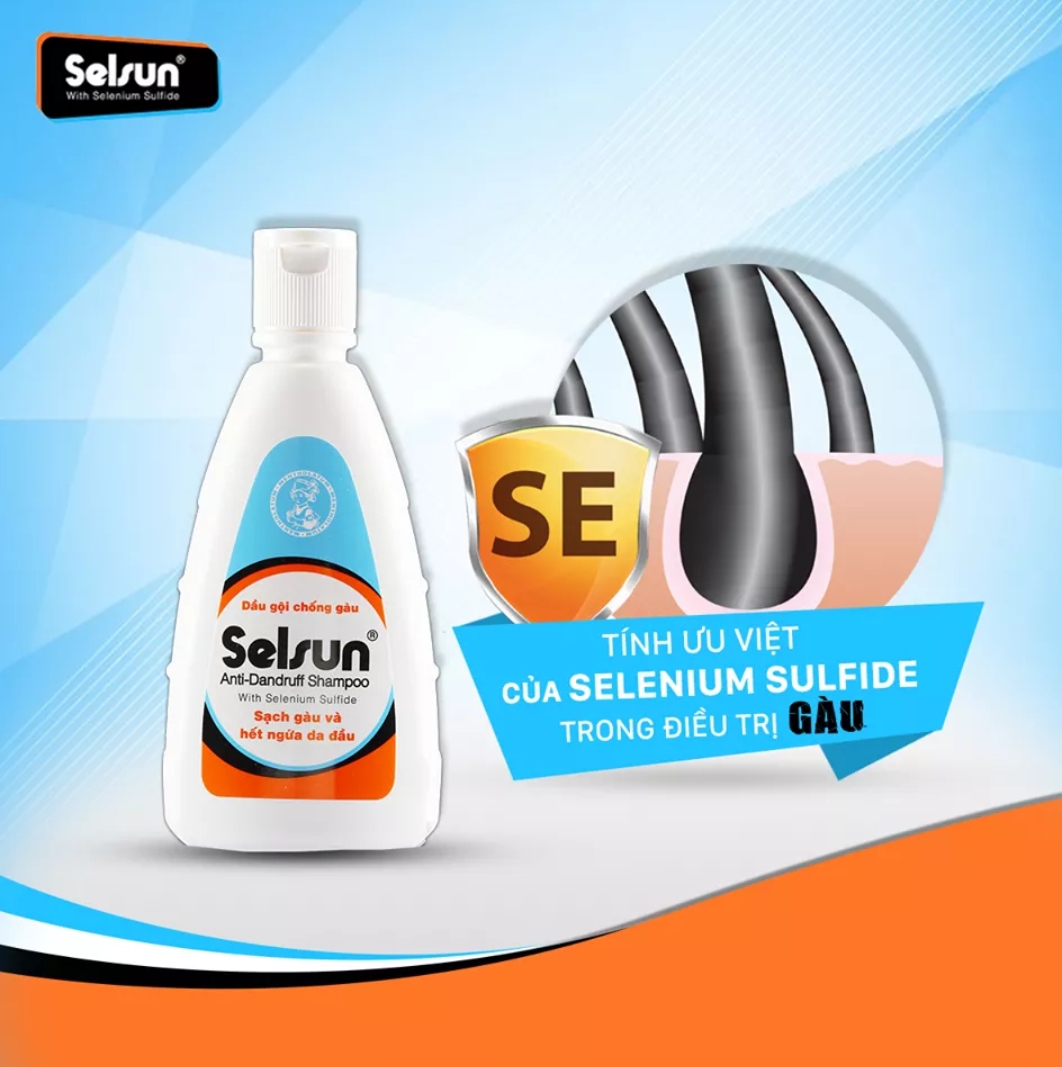 Dầu gội chống gàu Selsun 50ml