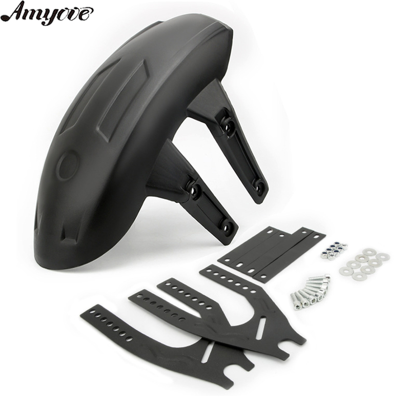 Motorcycle Rear Wheel Cover Fender Mudguard Universal Back Wheel Mud Guard Cover With Bracket For Motorbike