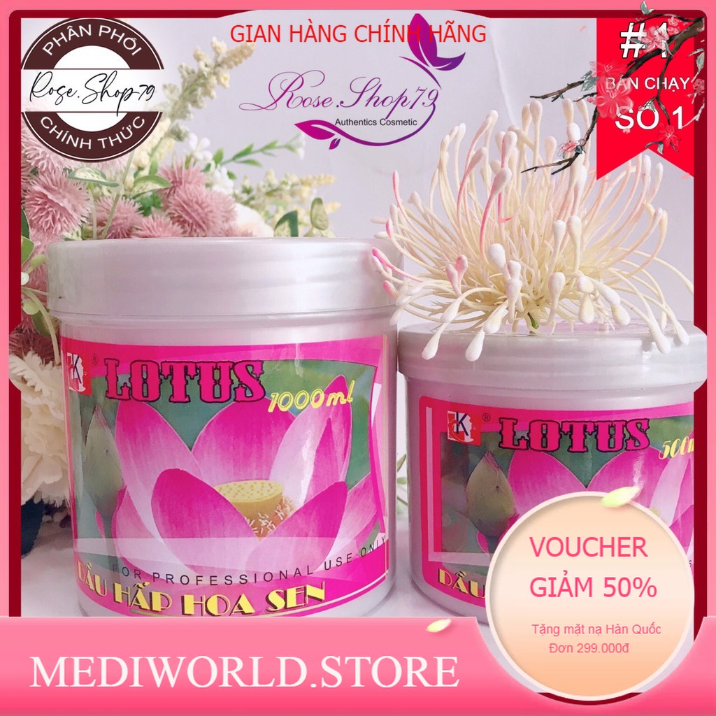 Hấp dầu hoa sen Lotus 1000ml - LYO