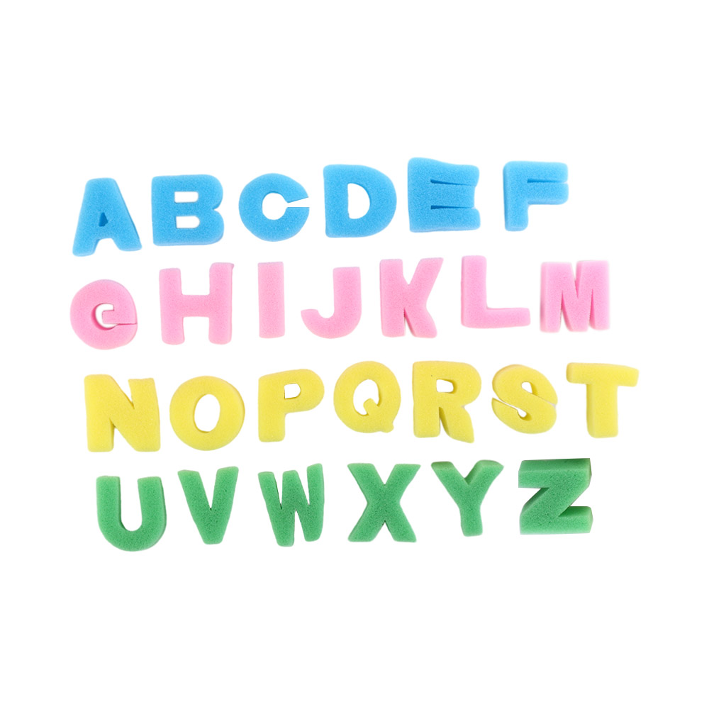 【Trick or Treat Alliance Mall】Alphabet Graffiti Sponge Letter Painting ...