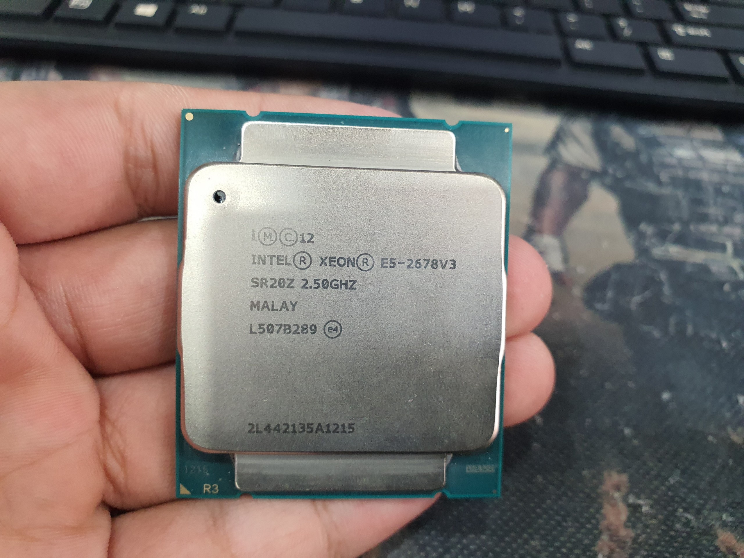 CPU E5 2678 V3 (2.5Ghz, 12C24T) LGA2011