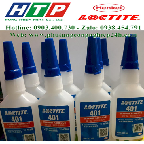 Thông tin kỹ thuật keo loctite 401 - 20gr