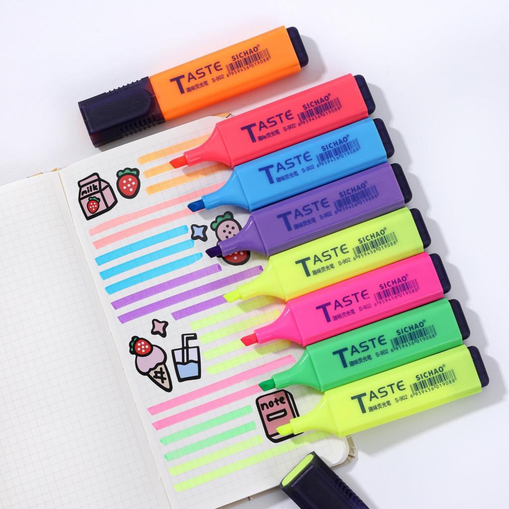 %E3%80%90The%20Quiet%20Page%E3%80%91Pastel%20Flat%20Single%20Head%20Light%20Color%20Oblique%20Drawing%20Highlighters%20Fluorescent%20Pen%20Markers%20For%20School%20Supplies%204/6/8%20Pcs/set%20-%20Image%203