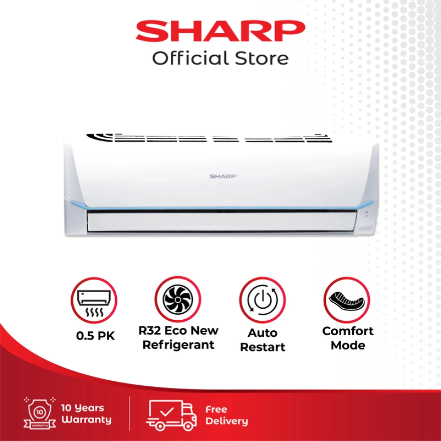 indoor ac sharp 1 2 pk