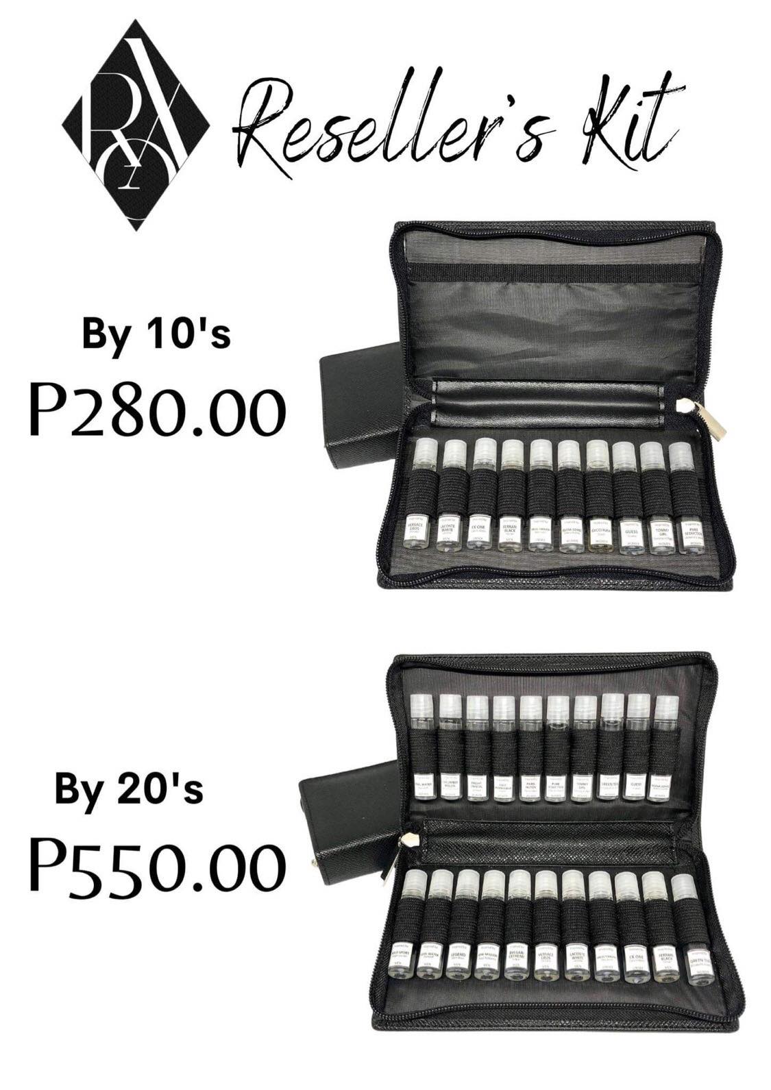 Perfume Reseller's Kit (3 ml. Oil Based Perfume each tester) Lazada PH