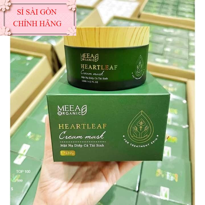 Mặt nạ diếp cá tái sinh MeeA Organic 120g - sisaigon