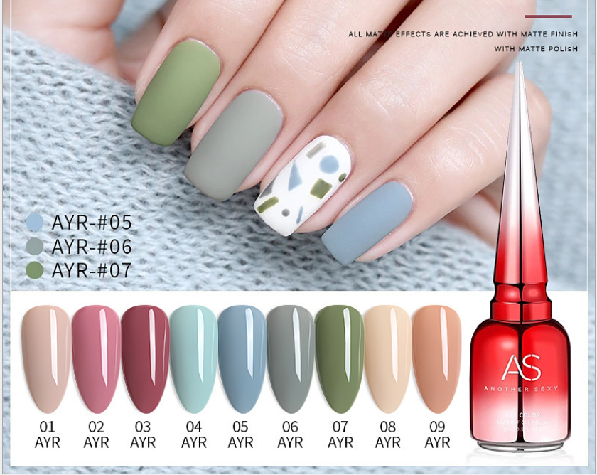 Sơn gel AS mã AYR chai 15ml
