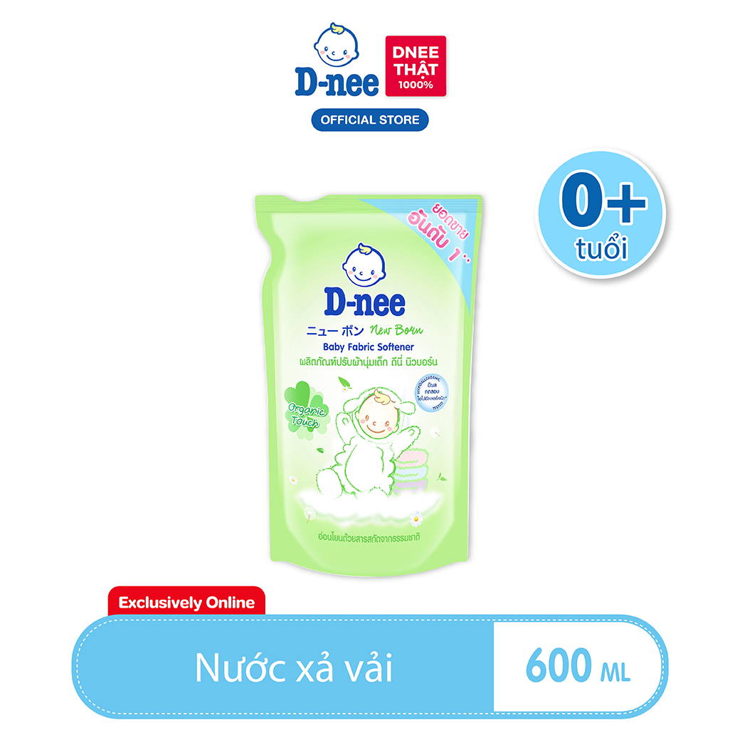 Nước xả vải D-nee 550 ML - Organic Touch