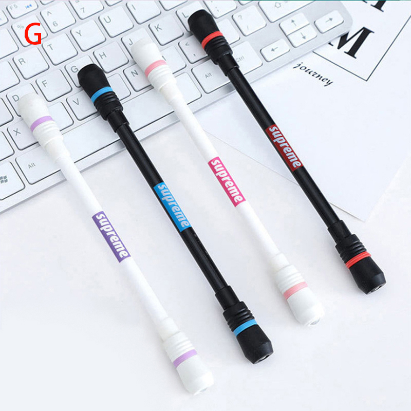 Xyj flash sale home quay bút sáng tạo ngẫu nhiên đèn flash xoay chơi game gel bút cho sinh viên món quà đồ chơi