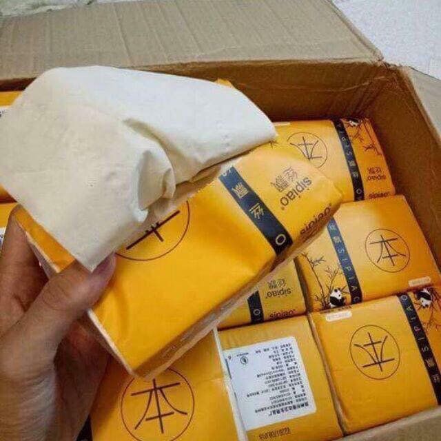 💥FREESHIP💥 THÙNG 30 GÓI GIẤY ĂN GẤU TRÚC SIPIAO