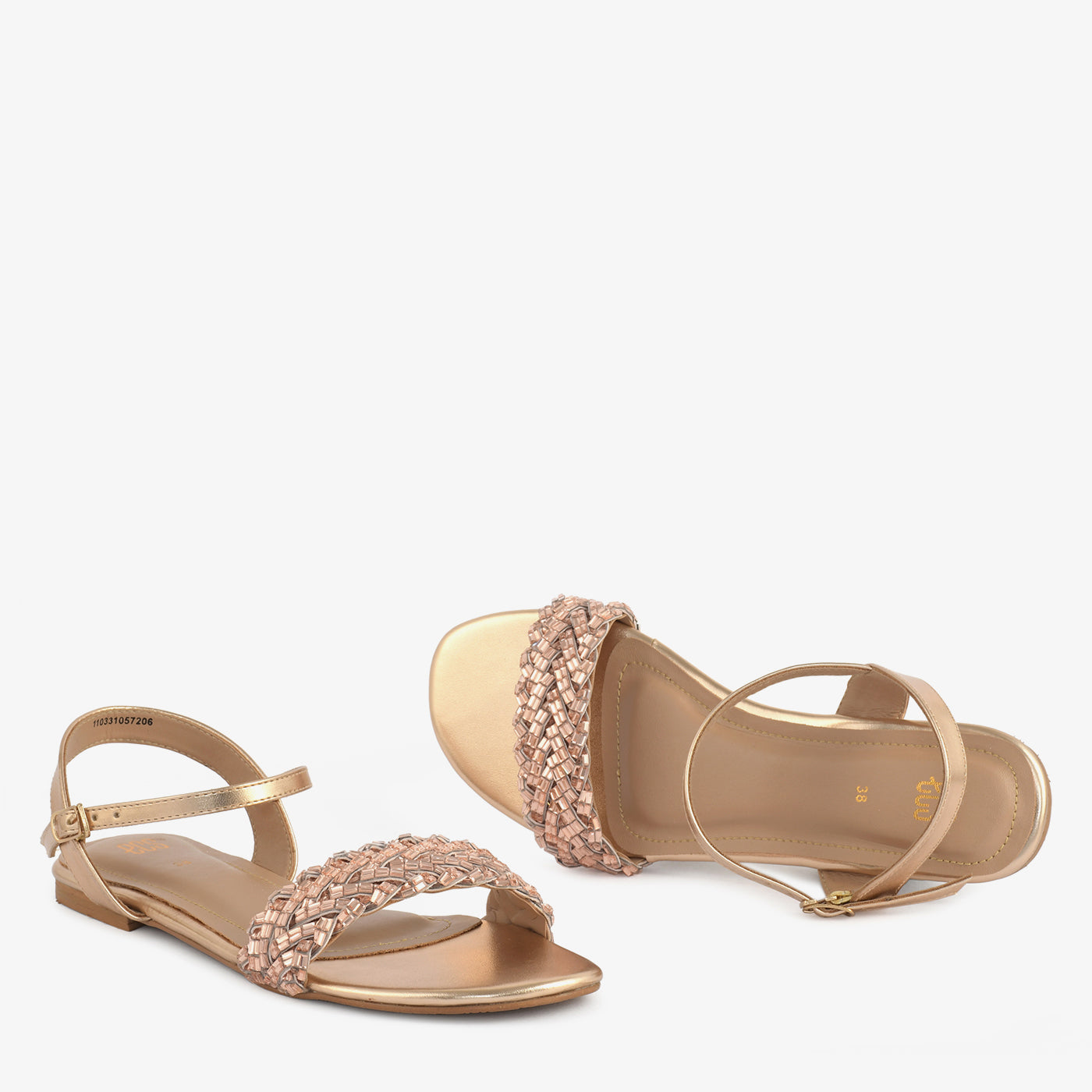 ECS%20Golden%20Weave%20Flat%20Sandals%20For%20Women%20-%20Image%208