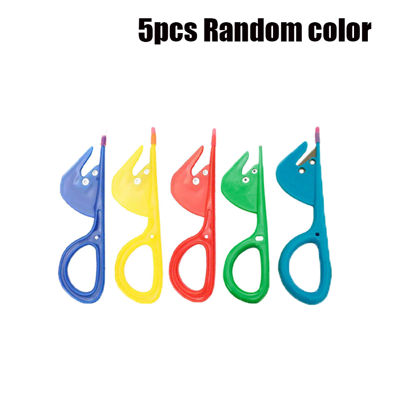 1/5pcs Stainless Steel Poultry Offal Scissors Chicken Duck Loach Fish Opening Intestine Knife Kitchen Gadget Accessories Random Colors