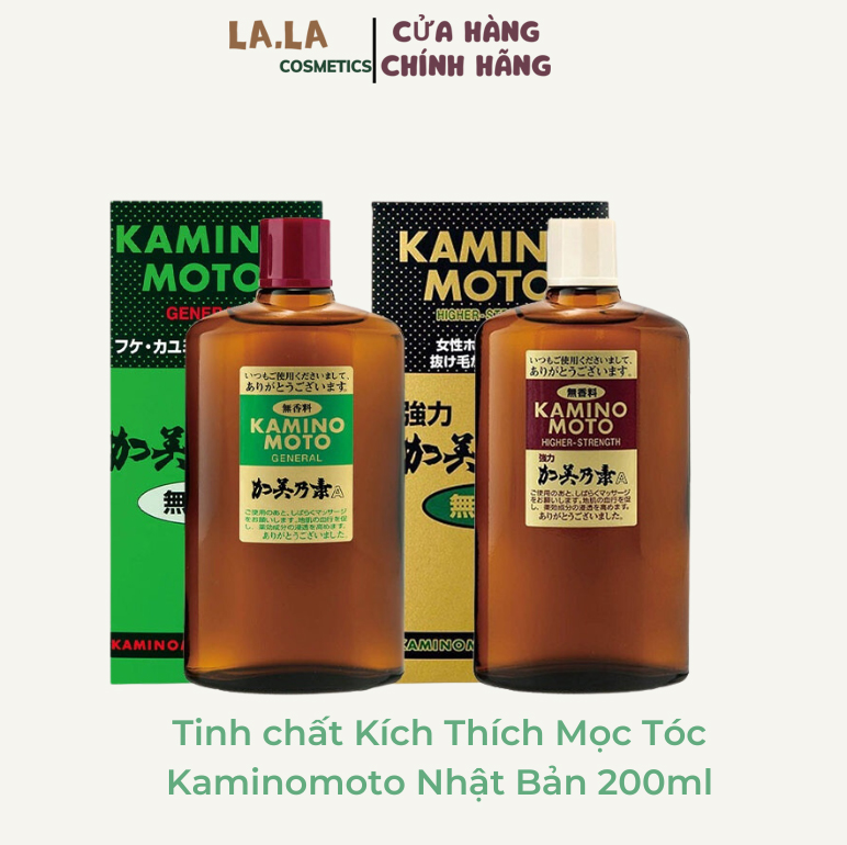 Tinh chất Kích Thích Mọc Tóc Kaminomoto Nhật Bản 200ml