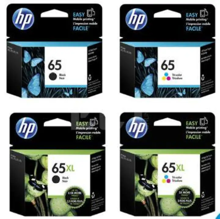 hp 65 color original ink cartridge for hp 2622 ink