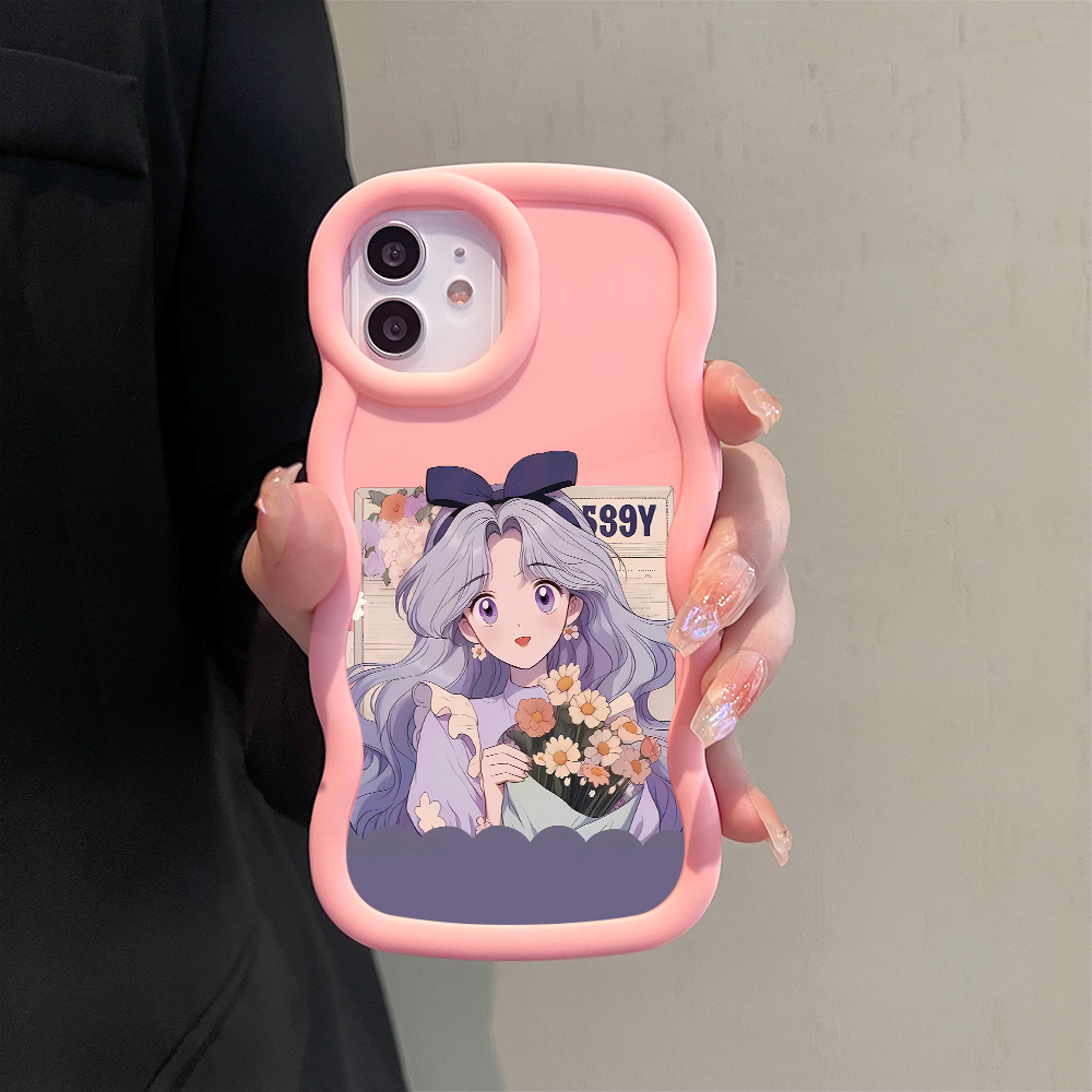 AMORVOR%20for%20Samsung%20J7%20Prime%20Back%20Cover%20Purple%20Flower%20Girl%20Pattern%20Luxury%20Phone%20Case%20Macaron%20Wave%20Soft%20Silicone%20Mobile%20Cover%20-%20Image%209