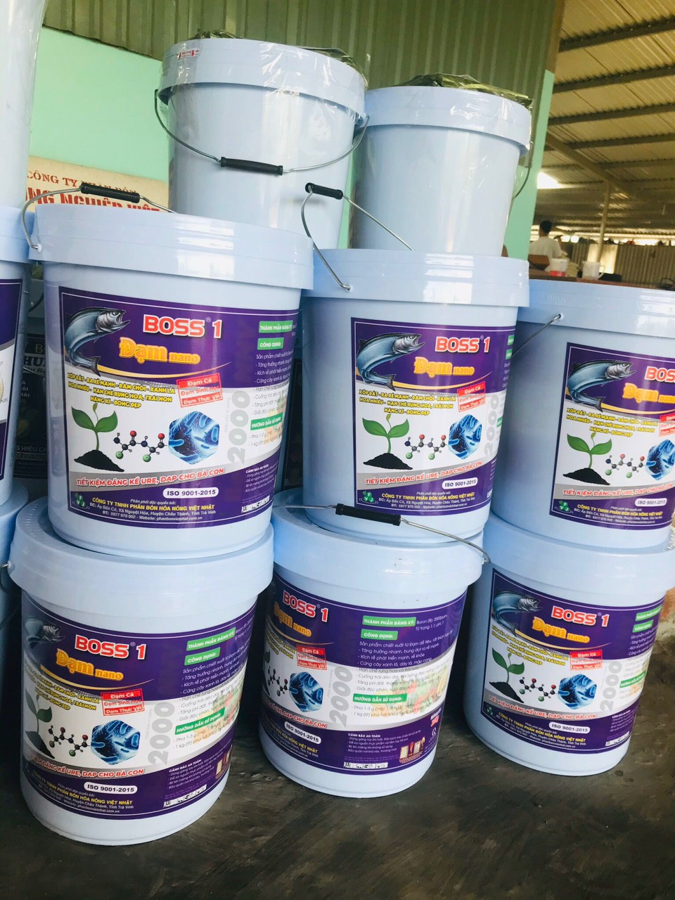 PHÂN BÓN ĐẠM CÁ NANO BOOS 1 _XÔ 20kg