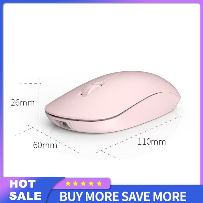 2.4g Wireless Gaming Mouse Ergonomic Office Business Mute Silent Mouse Controller For Laptop Computer