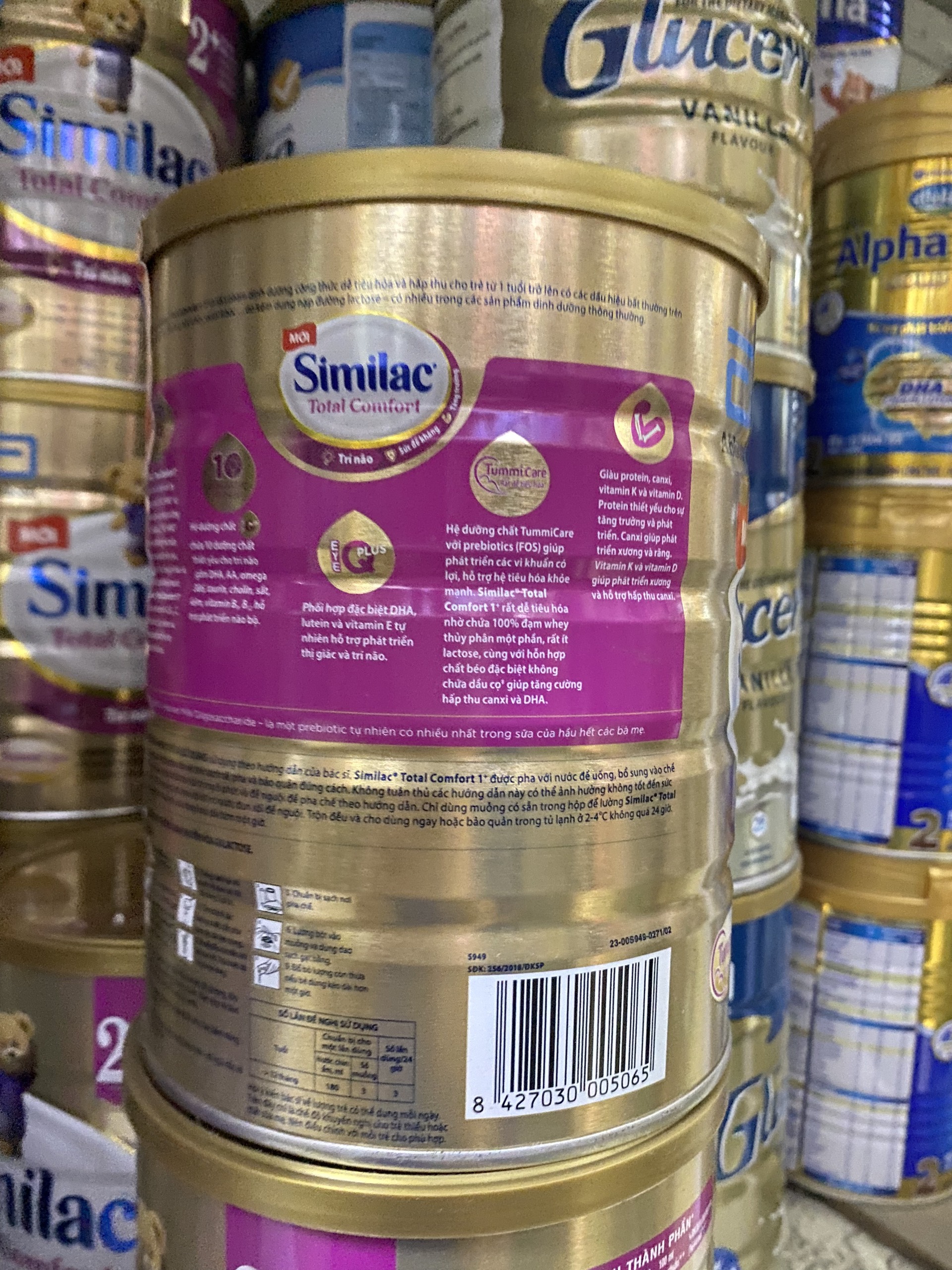 Sữa Bột Similac Totar comfort 2+ (820g)