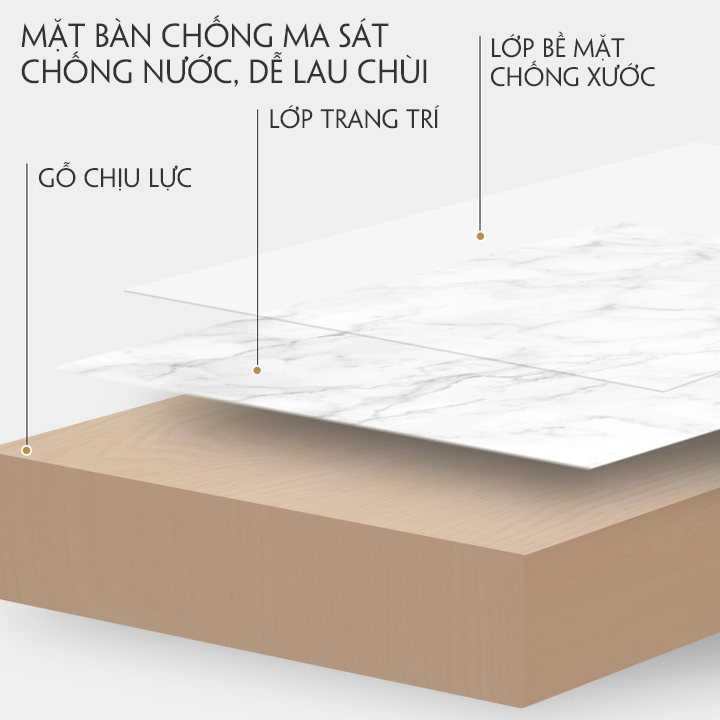 Bàn trà hoa văn đá cẩm thạch,bàn trà gỗ ,bàn trà sofa