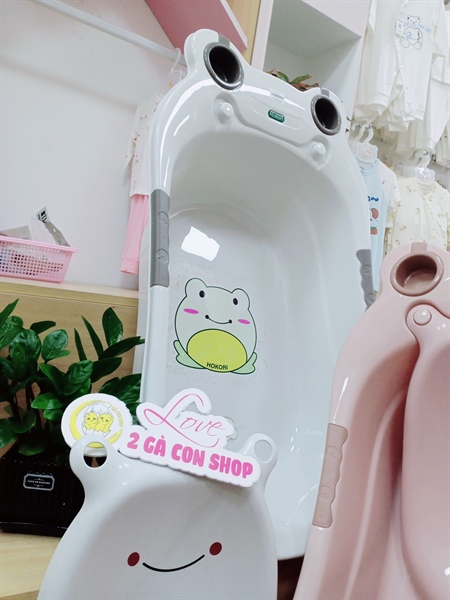 Chậu tắm ếch size đại Horoki cao cấp
