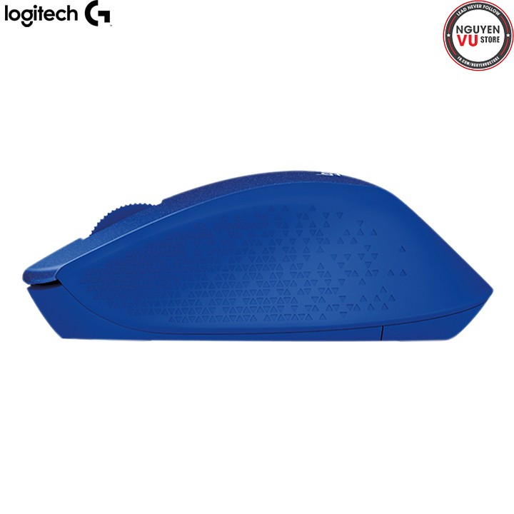 Logitech Wireless Mouse m331 silent-Blue-authentic product