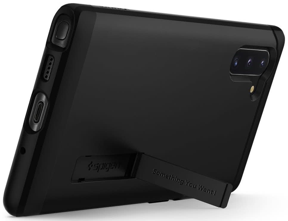 Ốp cho Samsung Galaxy Note 10 Slim Armor black - Chính hãng Spigen