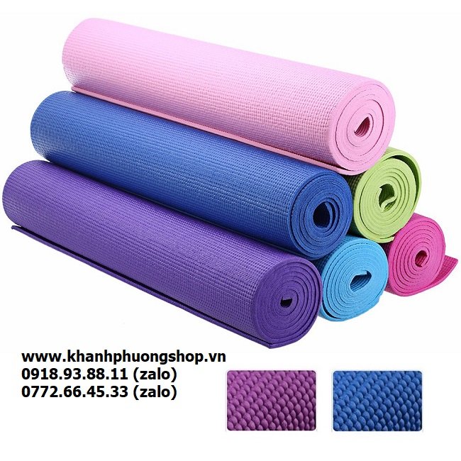thảm tập yoga 2 mặt - thảm yoga
