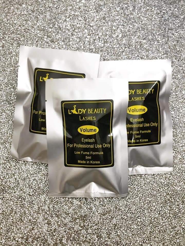 1 chai keo lady beauty lashes nối mi