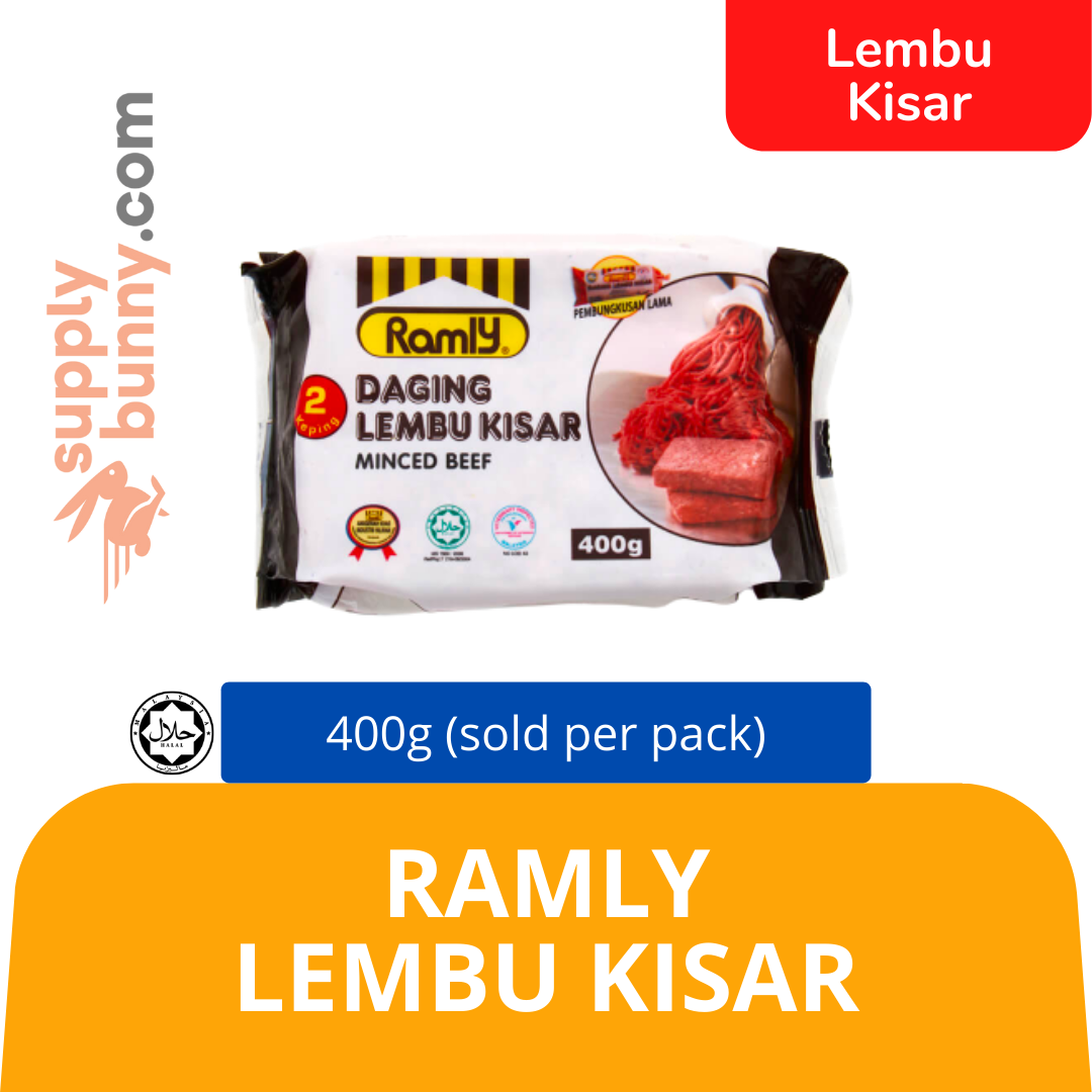 KLANG VALLEY ONLY! Ramly Lembu Kisar 400g (sold per pack) Chongsway ...