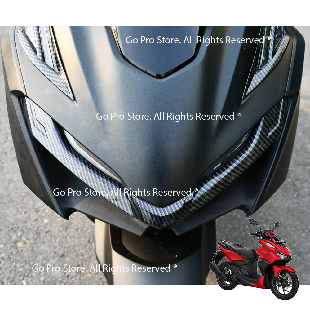 Ốp viền đèn pha vario 160cc 2022