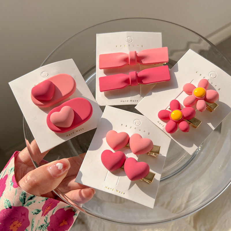 Set kẹp tóc Bell Mew màu pastel cực xinh xắn TOC53