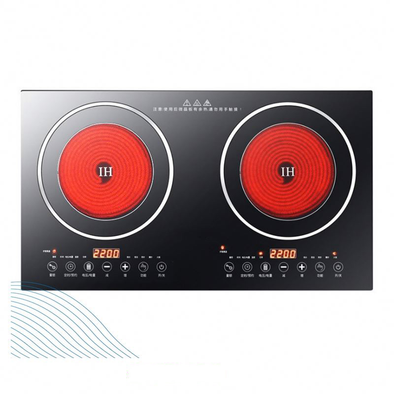 [จัดส่งฟรี] HAFELE เตาแม่เหล็กไฟฟ้า 2 หัว Double induction cooker เตา