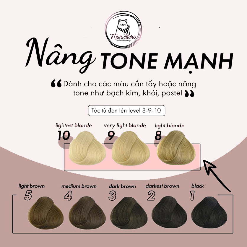 Thuốc Nhuộm Tóc Màu Tím Khói Sáng [Tặng Kèm Oxy + Chụp Tóc + Găng Tay]