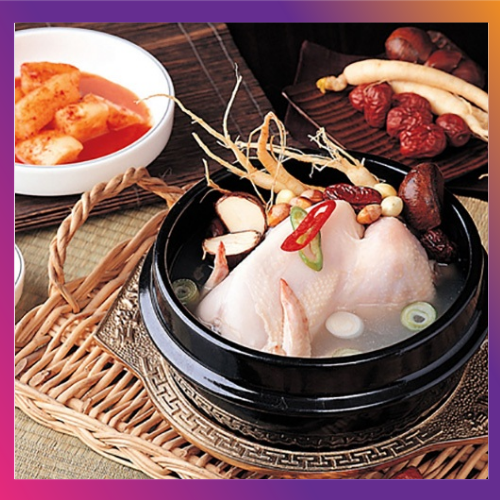 Spice ginseng chicken stew Korean package 70g