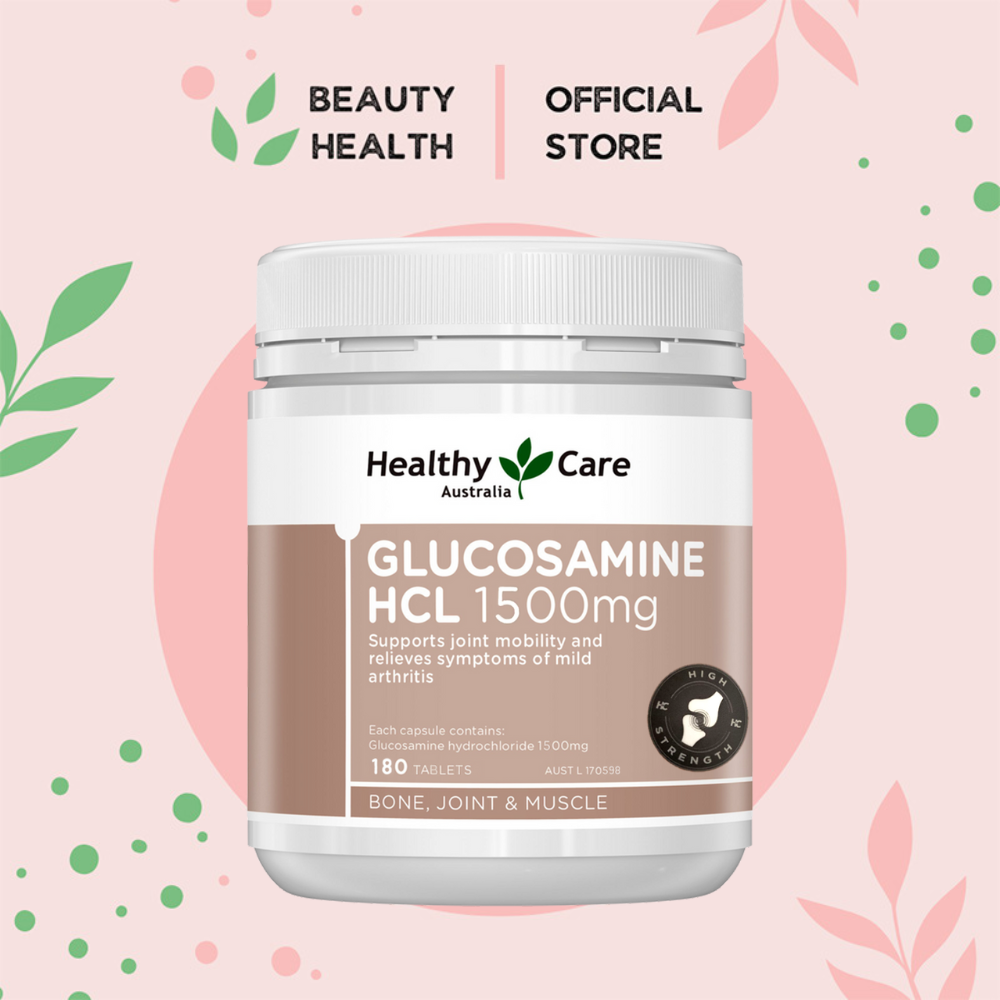 Healthy Care Fish Oil 1000mg Omega 3 (400 Capsules) Glucosamine HCL