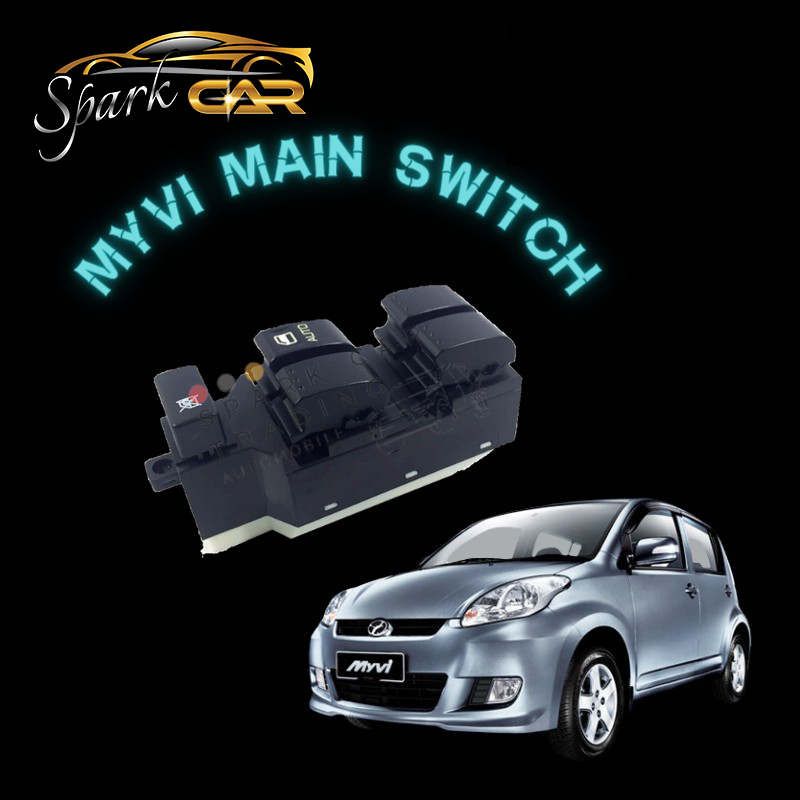 PERODUA MYVI Power Window Switch (Main / Single Switch) Lazada