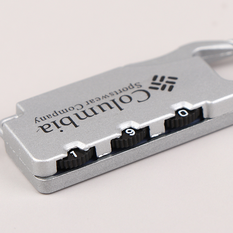 ZTHOME Alloy Combination Code Number Lock Padlock Luggage Lock for Zipper Bag