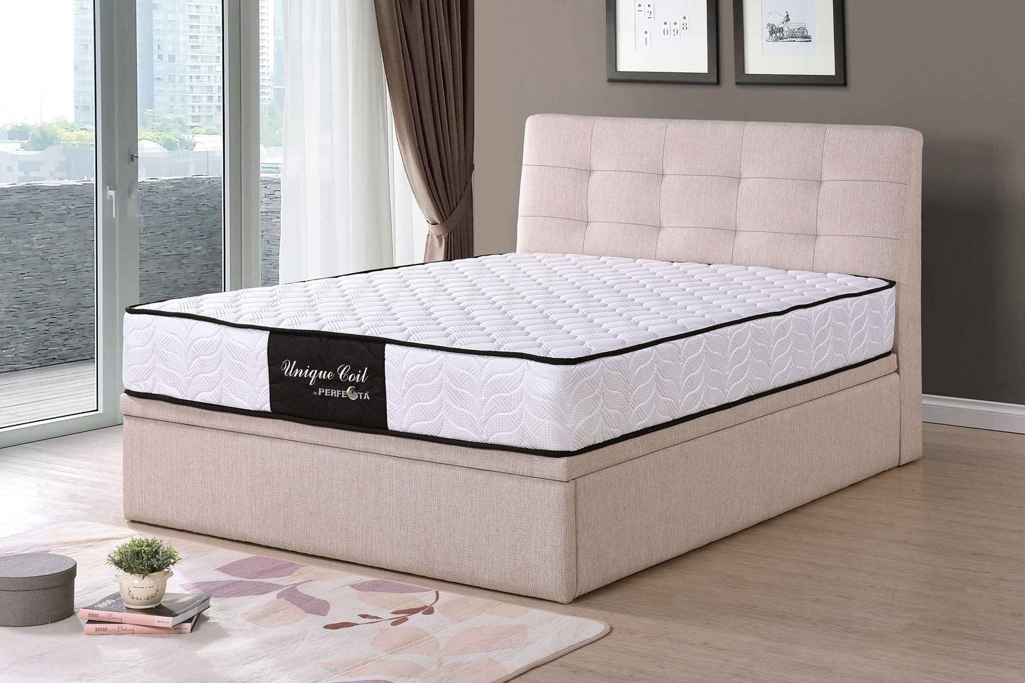 1000 coil queen mattress