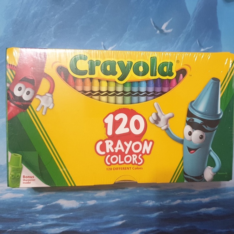 FPS FairPriceSupplies] Crayola Non-Toxic Kids Art Crayons - 120