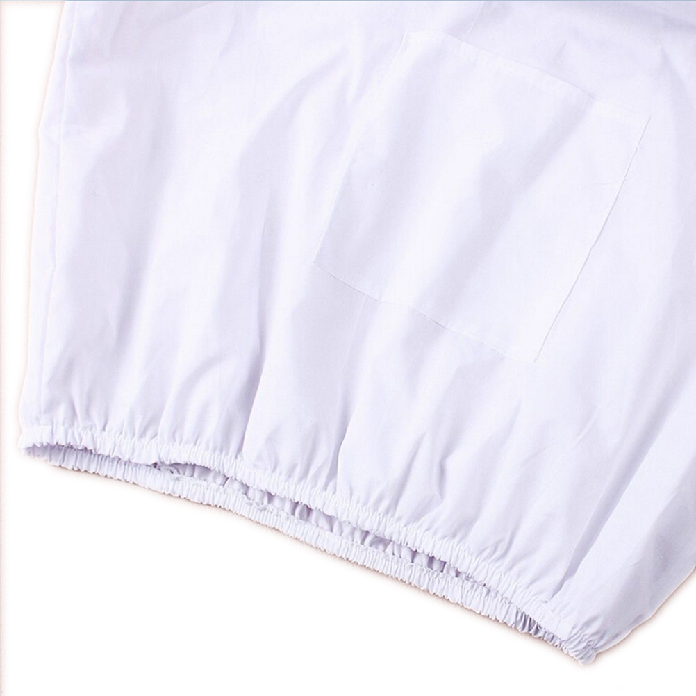 Protective Beekeeping Jacket Veil Smock Equipment Bee Keeping Hat Sleeve Suit. 