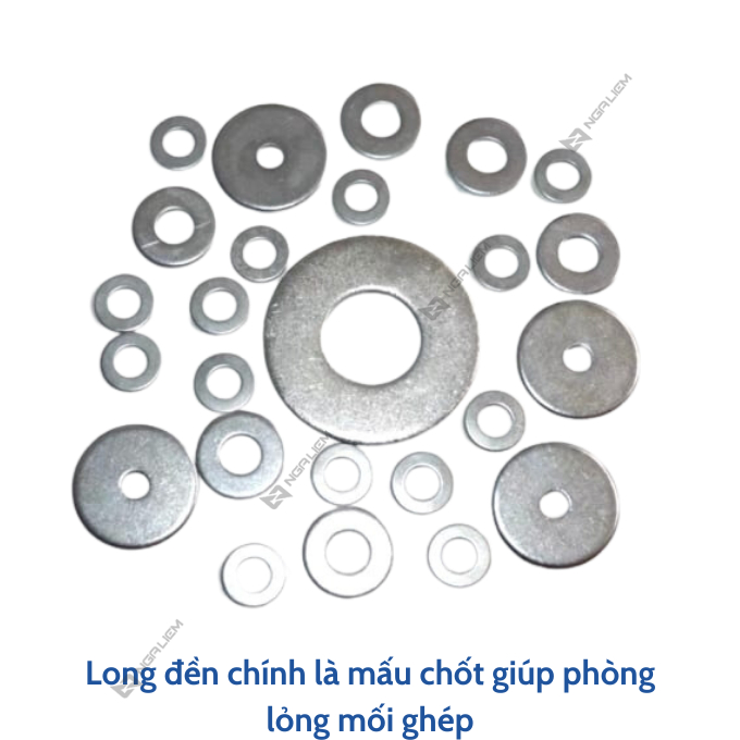 Bù Lon, Con Tán, Long Đền Xi Đủ Kích Cỡ - Bu lông (12ly, 14ly, 16ly, 18ly, ...) (TẶNG Tán và Long Đền)