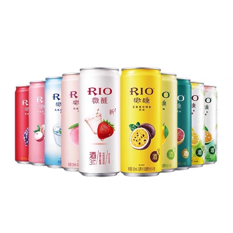 Nước Trái Cây Lên Men RIO Lon - Ăn Vặt