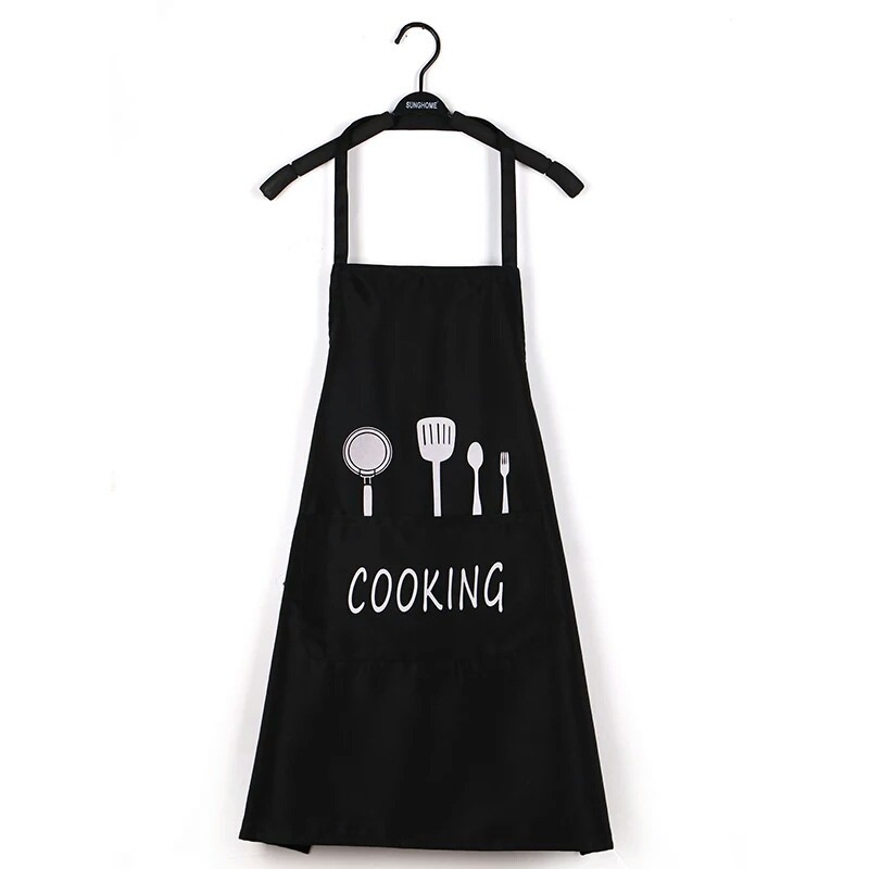 Canvas Apron Kitchen Restaurant Antifouling Waterproof Apron Workwear