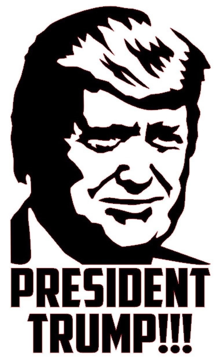 【Hottest Trends】JL PRESIDENT TRUMP Vinyl Decal Sticker Bumper Wall ...