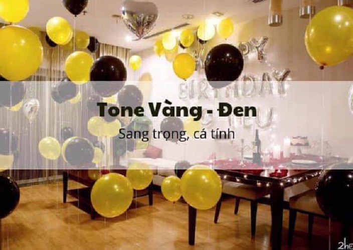 Set trang trí sinh nhật như ảnh