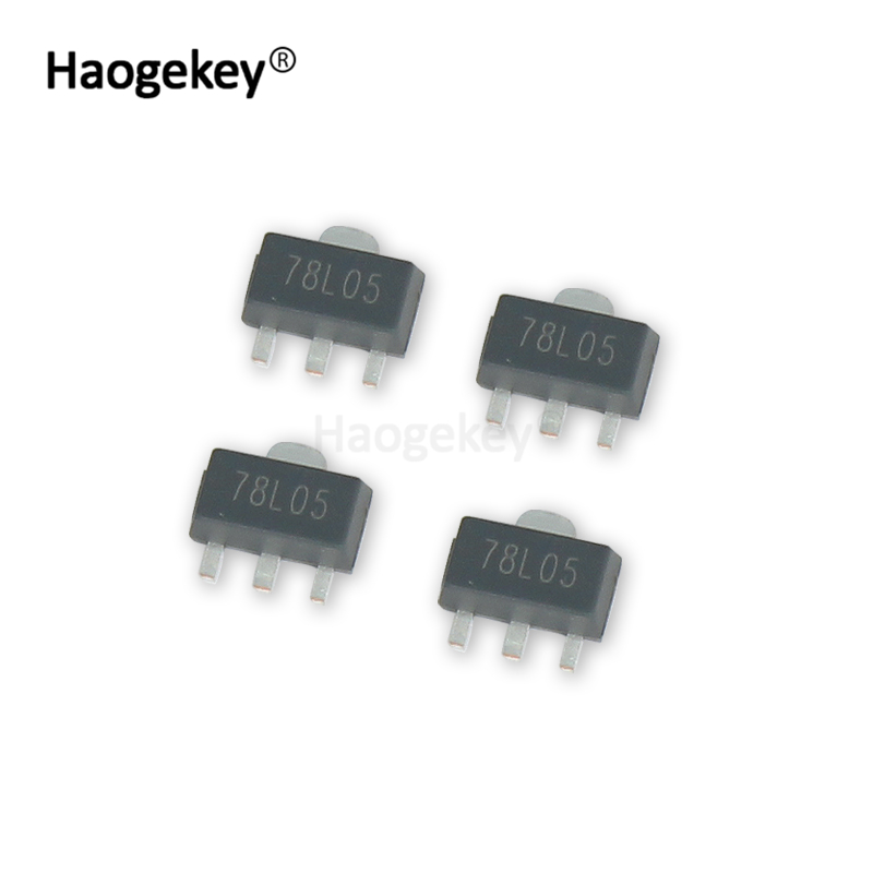 50pcs/lot 78L05 SOT-89 Voltage Regulator 0.1A 5V Transistors