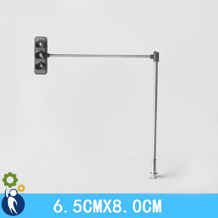 Đèn giao thông mr884 tỉ lệ 1:100, mô hình trang trí tiểu cảnh sa bàn