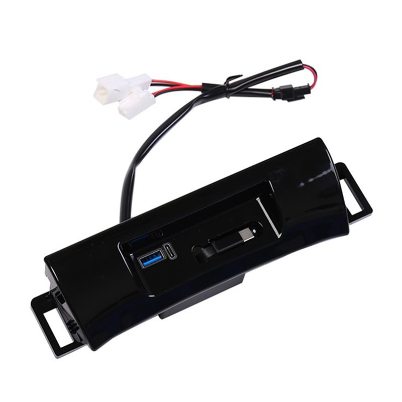 USB Fast Charging Center Console for Toyota Alphard/Vellfire with Pull-Out Cable Super Fast Charge Replacement Part