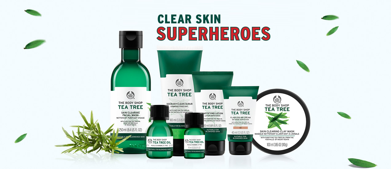 Toner chăm sóc da dầu mụn Tea Tree Skin Clearing Toner 60ml